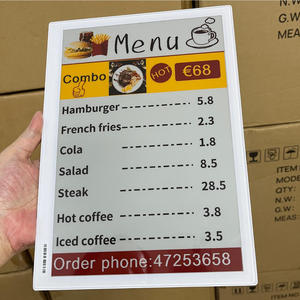 Nuevas Etiquetas de Precio Digitales Ble de 11.6 Pulgadas, Esl Api Eink Epd Nfc, Etiqueta Electrónica para Menú, Pantalla E Ink, Etiquetas Electrónicas - Product Image 1