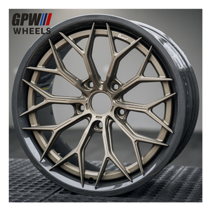 Ruedas GPW Forjadas a Medida 5x112 5x120 de 2-3 Piezas E92 de Fibra de Carbono Completa para Q60 Q50 B9 2024 - Product Image 3
