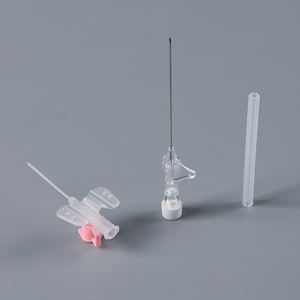 Harga pabrik murah 16G 18G 22G 24G 26G kateter kanula IV dokter hewan jarum Indwelling vena medis - Product Image 3