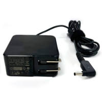 Adaptateur d'alimentation portable 33W 19V 1.75A PD DC avec protection OVP OTP, connecteurs 4.0*1.35mm/3.0*1.1mm, certifié CE, prises US EU UK pour ordinateurs portables ASUS