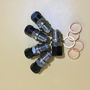 Valve de gonflage pour accumulateur hydraulique, valve anti-retour à azote, buse, ensemble de 5 pièces avec rondelles en cuivre - Product Image 4