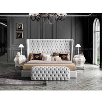 Luxus Italienischen schlafzimmer set möbel könig größe moderne neueste doppel bett designer
