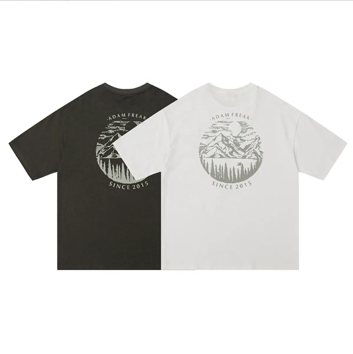 Último diseño Floral impreso Dtg camiseta logotipo personalizado algodón moda diseño his-her camiseta