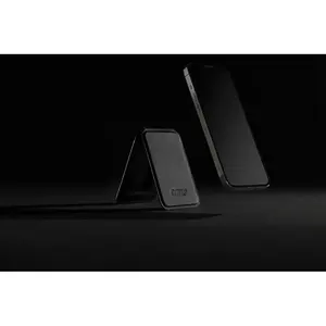 Portacarte Magstand in PU riciclato, gadget sostenibili - Product Image 2