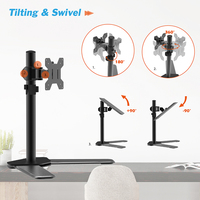 Charmount — support de moniteur de bureau, 100x100mm, pour montage simple, haute qualité