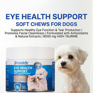 स्टॉक उन्नत आंसू दाग कुत्तों के लिए दैनिक आंखों के स्वास्थ्य पालतू मछली तेल आंसू दाग हटा - Product Image 5