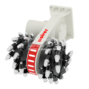 Accessori per Mini Escavatore: Macchina Idraulica per Taglio, Fresatrice Stradale, Macchina per Taglio Rocce, Fresa Rotante a Tamburo - Product Image 2