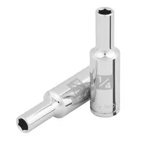 Douille longue BOX 6 1/4'', 6 points, entraînement 3/8'', TRUPER - Product Image 1