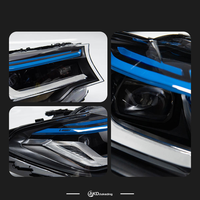 Feux de voiture pour BMW G30, phares LED DRL pour 2017-2020 pré-LCI, accessoires automobiles avec lentille de projecteur, avant 525i 530i 535i