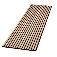 Venta al por mayor de China, nuevas innovaciones, buen precio, paneles de madera de alta calidad, listones acústicos de madera PET, paneles de pared insonorizados