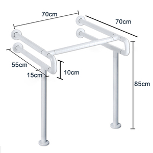 Grab <strong>Bars</strong> <strong>Disabled</strong> Bathroom Handicap Toilet Grab <strong>Bars</strong> for Home and Hotel Toilet Safety <strong>Shower</strong> Grab <strong>Bar</strong> - Product Image 4