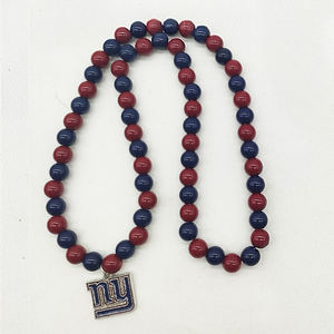 フィラデルフィアイーグルスネックレスペンダントキャンディーカラーアクリルビーズアメリカンフットボールチームネックレスカーニバルスタイルビーズネックレス - Product Image 5