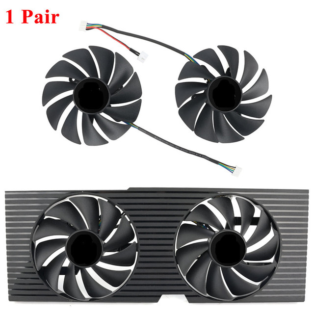 87MM PLA09215B12H 12V 0.55A Two Ball Bearing Cooling Fan for Lenovo RTX 3060 Ti 3070 3080 3090 Graphics Card Fan