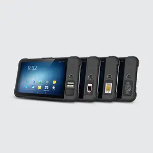 Tablet Industri P80 8 ''IP65 4G WIFI OEM dengan NFC/HF/UHF Pembaca RFID PDA Asisten Digital Pribadi