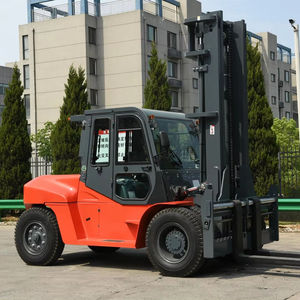 Carretilla elevadora diesel resistente CPCD75 <span class=keywords><strong>7.5Ton</strong></span> con altura de elevación de 4290mm y chasis fuerte - Product Image 2
