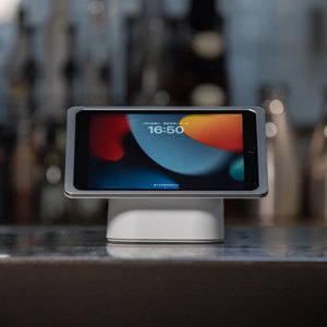 Compteur de tablette Pos <span class=keywords><strong>Support</strong></span> de tablette Ipad <span class=keywords><strong>Support</strong></span> de paiement Pos réglable <span class=keywords><strong>Fixe</strong></span> Universel Flexible pour la vente au détail - Product Image 2