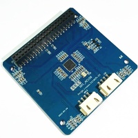 4 Mic AC108 ses şifre çözücü modülü ses ses tanımak kurulu I2C IIC arayüzü 3.3V/5V ahududu Pi için sıfır/sıfır W/2B/3B/3B +/4