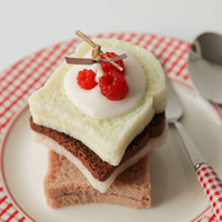 Moule en silicone blanc en forme de fleur Youngs DIY pour desserts, gâteaux et ornements alimentaires en pain de mie, qualité alimentaire, haute température