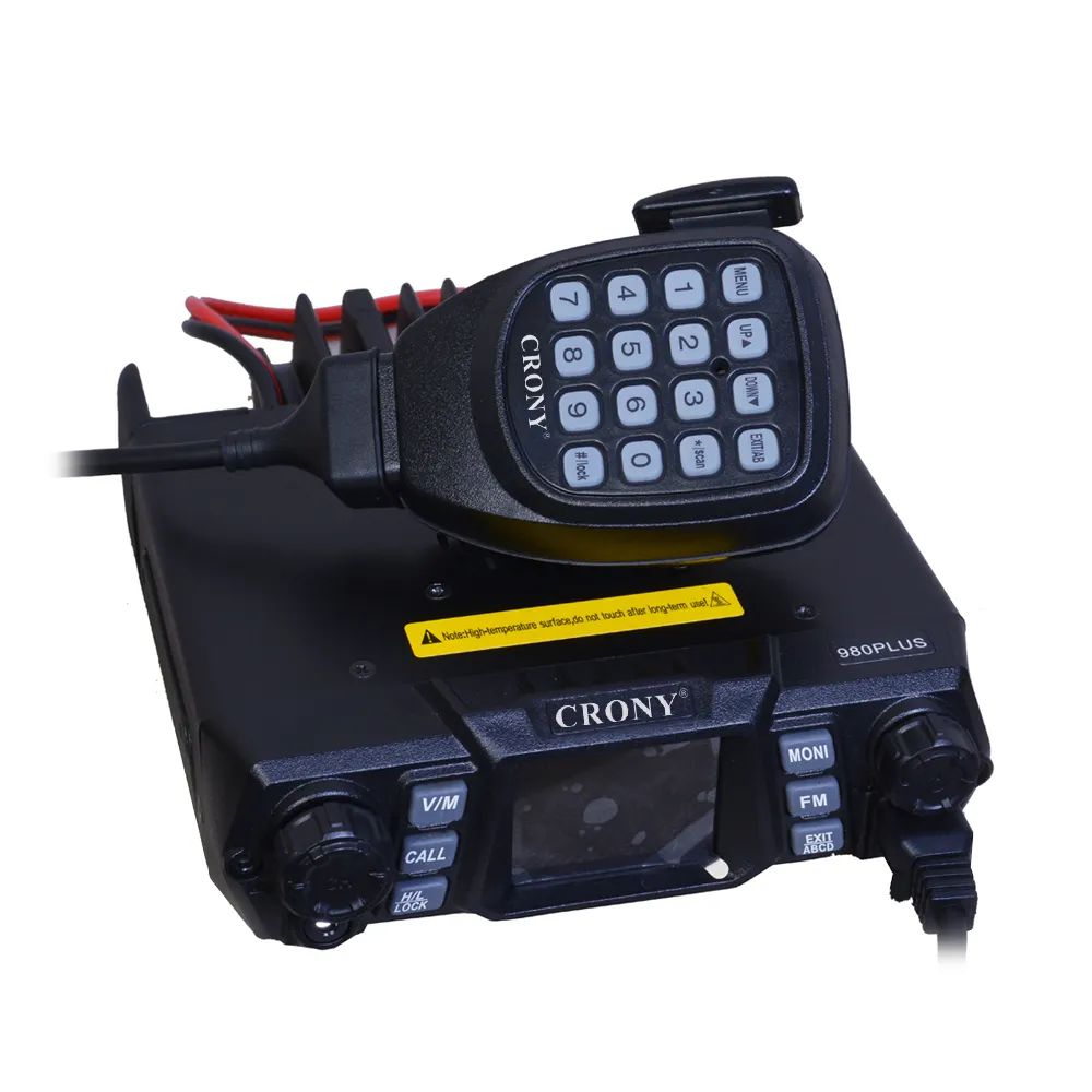 100W Dual Band Daul Display CB Radio Long Distance Mobile Radio Base Station Communication Car Talkie Walkie CN-980PLUS