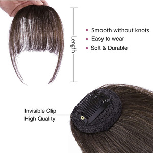 Perruque synthétique LH94 avec frange de 9 pouces en fibre Kanekalon, ligne de cheveux naturelle, dentelle transparente pour femmes, convient à toutes les formes de visage - Product Image 3
