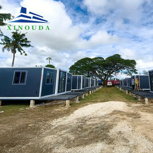 Lujo Decorado Equipado Móvil Plegable Expandible Contenedor Casa Hogares Trabajador Campamento <span class=keywords><strong>Camping</strong></span> Campamento - Product Image 1