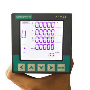 Pengumpulan listrik cerdas dan perangkat pemantauan, pengukur energi digital multifungsi 3 fase 4 kawat - Product Image 2