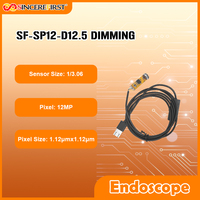 Caméra endoscopique USB 12MP 4K à mise au point automatique, module nu 12,5 mm pour inspection interne haute résolution, dispositif industriel et médical personnalisé