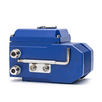 Vanne à boisseau sphérique en alliage d'aluminium IP66 Vanne papillon 24VDC/110VAC/220VAC/380VAC Actionneur électrique