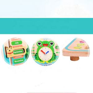 OEM préscolaire éducatif enfants apprenant cognitif saison heure/mois calendrier horloge jouet pour enfants - Product Image 6