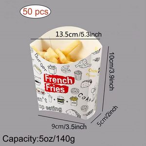 Boîte de burger à emporter en papier pour salade <span class=keywords><strong>bento</strong></span> personnalisée emballage alimentaire pour frites - Product Image 2