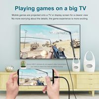 Cable USB-C a HDMI 4K30Hz al por mayor de fábrica, blindado con lámina chapada en oro de alta velocidad para laptop, TV, HDTV, proyector, MacBook