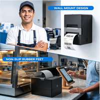 Printer Thermal Tanpa Tinta 80mm Murah Impresora Térmica Usb Lan Port Printer Struk Thermal untuk sistem pos