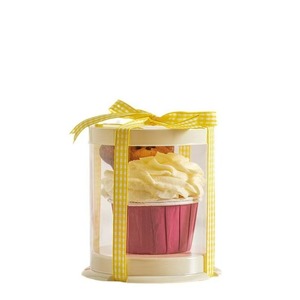 Boîte de transport alimentaire personnalisable en plastique transparente pour boulangerie animale, boîte à gâteau ronde de 2 et 3 pouces, mini-conteneur à fromage pour pâtisseries et desserts - Product Image 3
