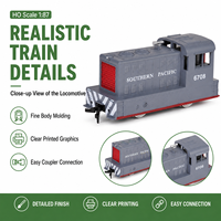Set Kereta Lokomotif Diesel MDT Skala HO 1:87 Model 66120 Sistem Rel Kereta Api dengan Rel, Grosir untuk Importir