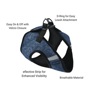 <span class=keywords><strong>Harness</strong></span> Anjing Ultra Nyaman yang Dapat Disesuaikan, Jaring Bernapas, Bantalan Empuk, Berbagai Ukuran & Warna, OEM/ODM - Product Image 2