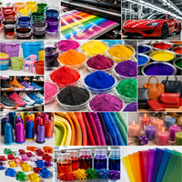 Promotion : Colorant Solvant Rouge BL 122 (Complexe Métallique) pour Teinture à Base de Solvant pour Bois, Revêtements, Cuir et Plastiques Généraux