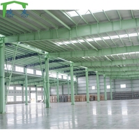 Junyou 1000m2 Estructura de Acero Prefabricada de Bajo Costo para Naves Industriales de Gran Altura, Almacenes y Fábricas