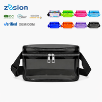 Sac banane promotionnel GRS avec logo personnalisé, sac de festival, sac banane en PVC, cadeau d'entreprise, salon professionnel, vente en gros, OEM