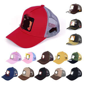 Gorra Trucker Personalizada al por Mayor de 5 Paneles - Gorra de Béisbol de Malla con Bordado de Dibujos Animados, Gorras Deportivas Retro Snapback Precio de Fábrica - Product Image 1
