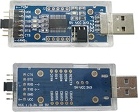 Adaptador de Serie USB a TTL con Chip FTDI FT232RL, Compatible con Windows 10, 8, 7 y Mac OS X