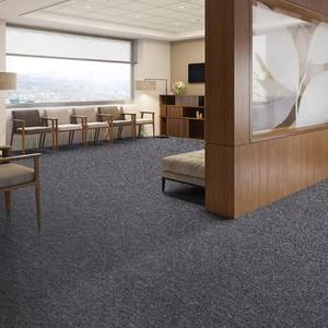 Tapis moderne de grande surface à couverture intégrale, couleur unie, rouleau entier, pour bureau, salle commerciale, chambre à coucher, <span class=keywords><strong>couloir</strong></span>, gris, personnalisable - Product Image 6