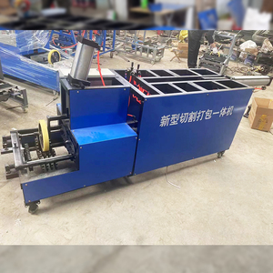 Qdlsf đôi lưỡi lốp lốp lốp Máy cắt phế liệu lốp Vòng Máy cắt với động cơ máy đóng gói - Product Image 3