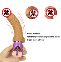 Dildos para Mujeres, Juguete Sexual Realista Enorme, Dildo Eléctrico de Silicona Suave para Mujeres con Rotación, Calentamiento y Vibración