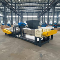 Granulateur à double étage pour le traitement des déchets plastiques HDPE/LDPE/PP/PE/ABS/PS/EVA/PC/PPR