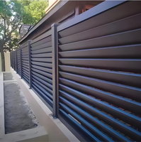 Panneaux de clôture modulaires en aluminium sur mesure pour la protection de la vie privée |   Écologique pour la maison, le jardin et le bricolage