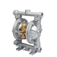 Pompe à diaphragme pneumatique QBK 25, pompe à double membrane à commande pneumatique pour transfert de peinture, d'adhésif et de produits chimiques à haute viscosité