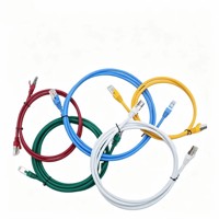 Câble Ethernet Cat6a Cat6 Cat5e UTP CCA de 0,25 m à 100 m, source fiable, sur mesure, pour la sécurité CCTV et le gaming