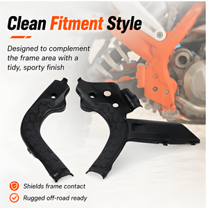 Protection de cadre de moto pour <span class=keywords><strong>KTM</strong></span> SX EXCF XCW XCFW 125 250 300 <span class=keywords><strong>350</strong></span> 400 450 500 2019 EXC <span class=keywords><strong>SXF</strong></span> XC XCF <span class=keywords><strong>2020</strong></span> 2021 - Product Image 3
