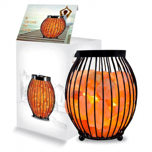 Lampe en sel de l'Himalaya artisanale, finition magnifique, lampe en sel de l'Himalaya pour une ambiance cosy, lampe en sel de l'Himalaya pour le salon - Product Image 1