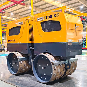 Ermäßigter 1,6-Tonnen-<span class=keywords><strong>Padfoot</strong></span>-Ferngesteuerter Grabenrollen-Honda-Motor Neuer Zustand für Bau straßen farmen - Product Image 2